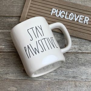 Rae Dunn Kitchen - RAE DUNN mug “STAY PAWSITIVE” Rae Dunn Kitchen - RAE DUNN mug “STAY PAWSITIVE”